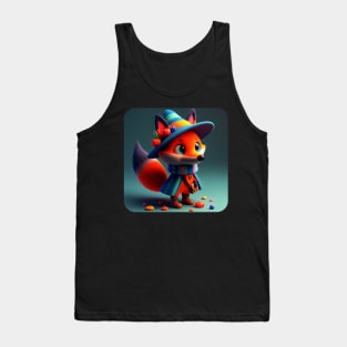 Animals, Insects and Birds - Fox #37 Tank Top